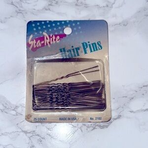 Vintage Sta-Rite Gold Hair Pins
